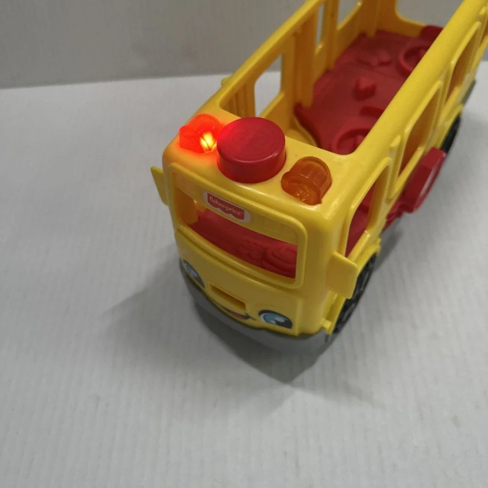 Fisher-Price Mattel Little People Sit With‎ Me School Bus-Lights & Sounds